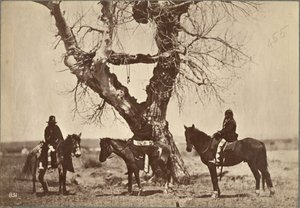 Enterrement, Dakota, 1868 - Alexander Gardner